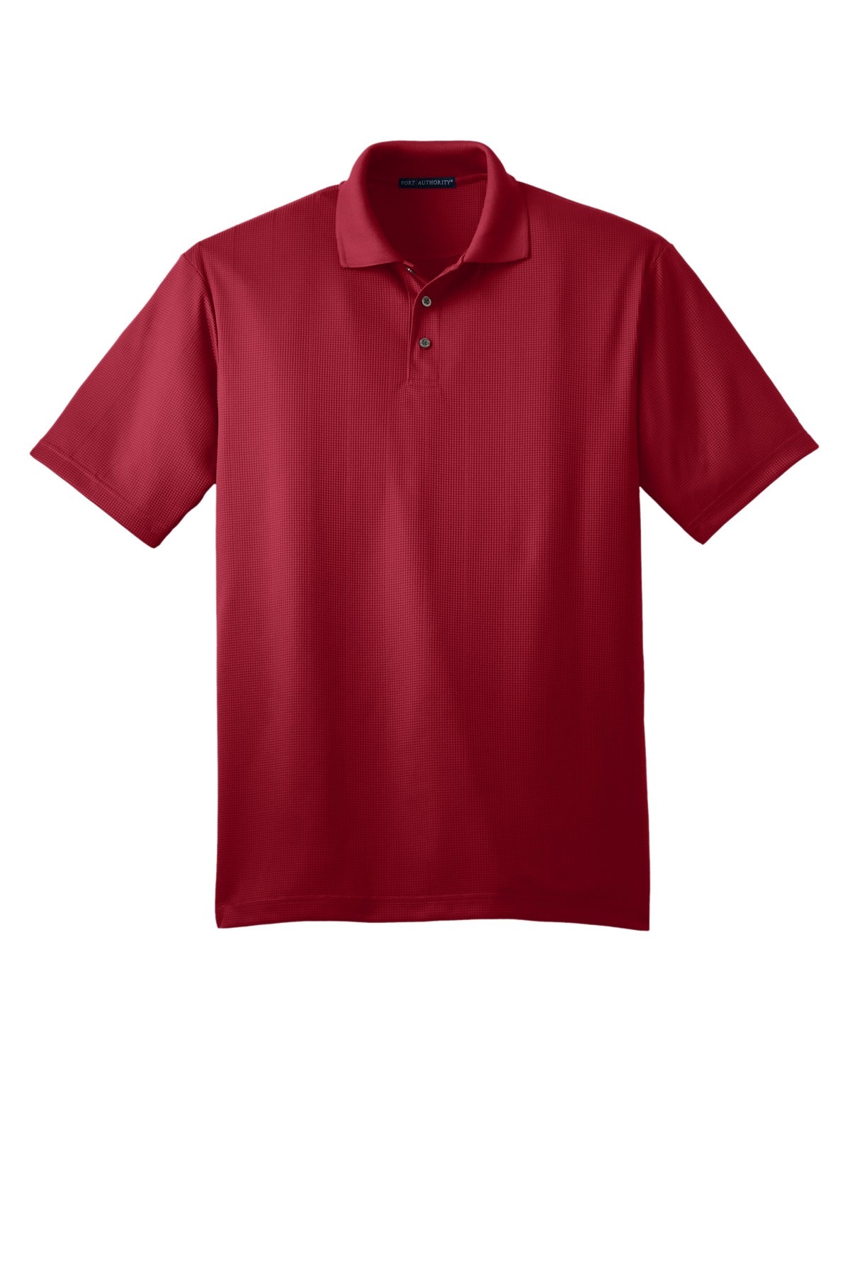 Custom Embroidered Port Authority Polos/Knits in Rich Red