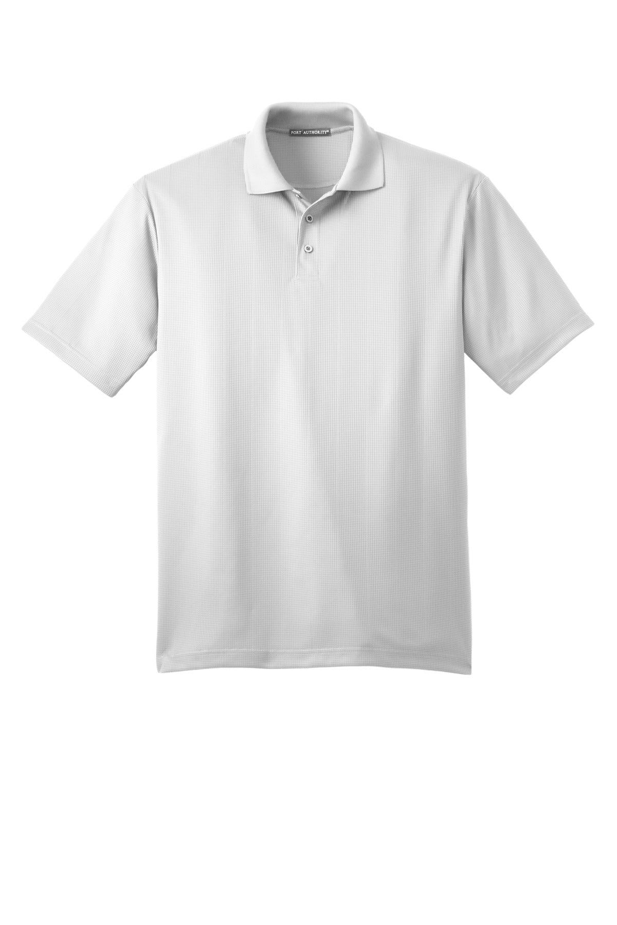 Custom Embroidered Port Authority Polos/Knits in White