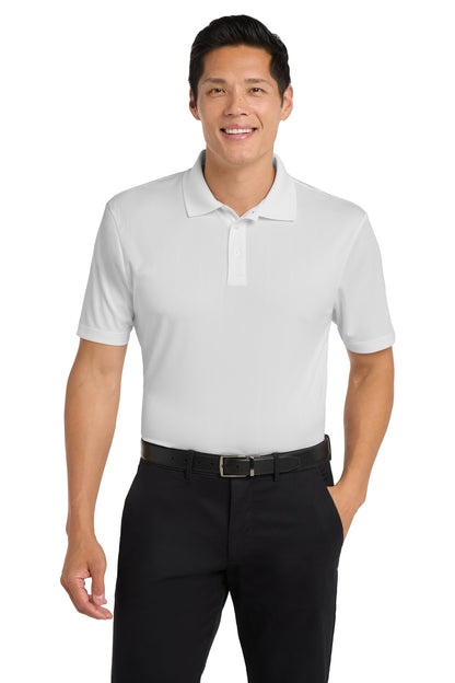 Custom Embroidered Port Authority Polos/Knits in White