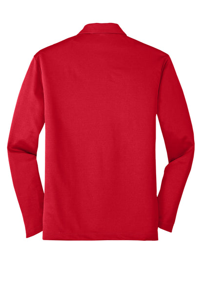 Port Authority Silk Touch Performance Long Sleeve Polo. K540LS