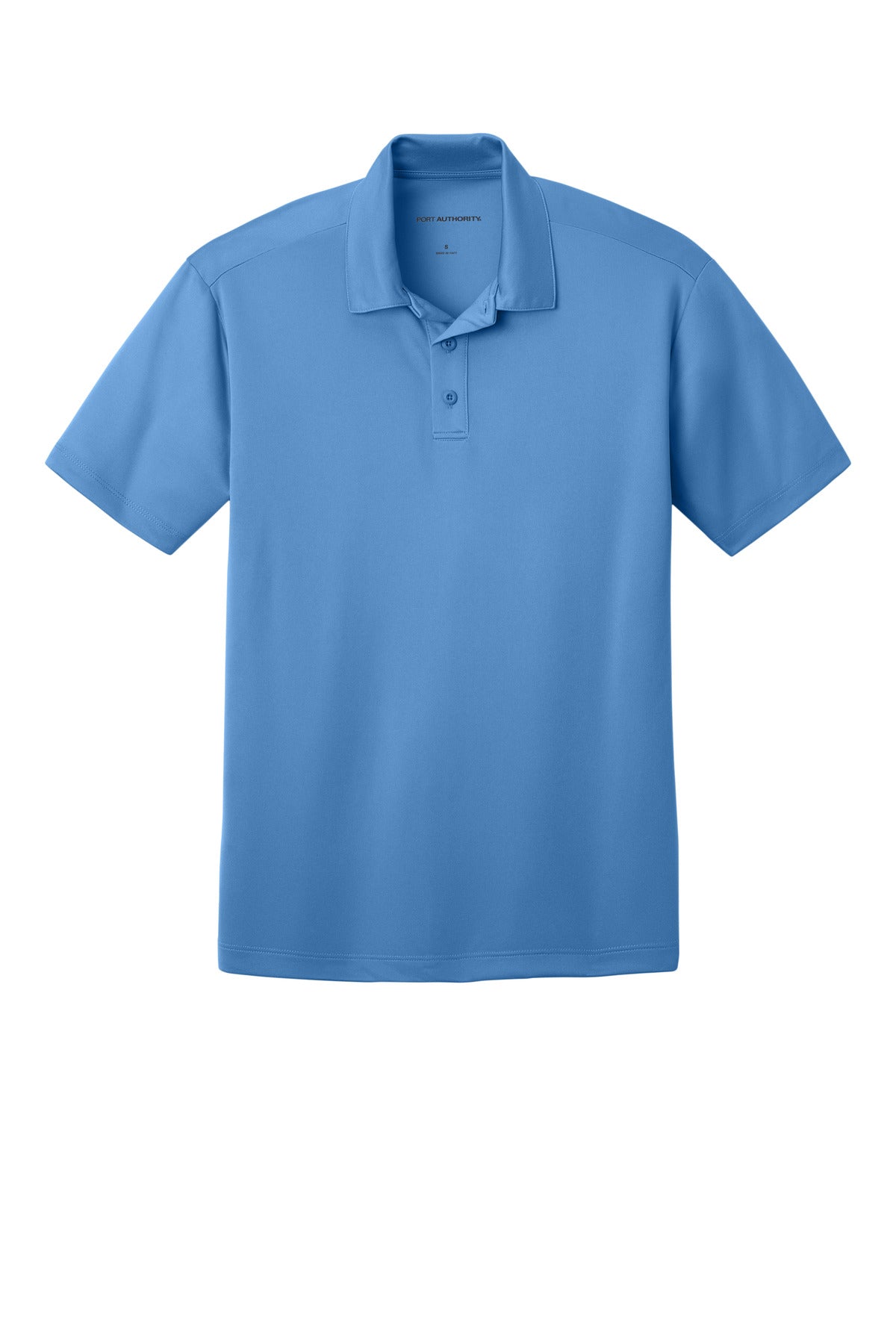 Custom Embroidered Port Authority Polos in Carolina Blue