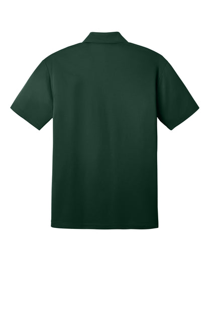 Custom Embroidered Port Authority Polos in Dark Green