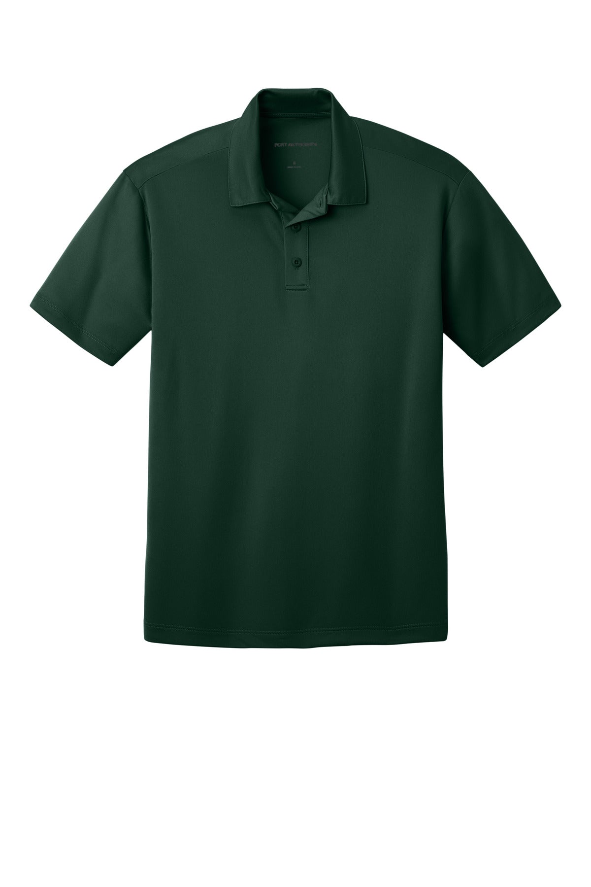 Custom Embroidered Port Authority Polos in Dark Green