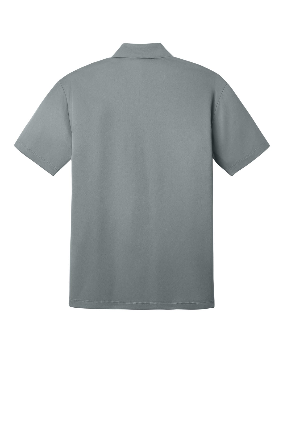 Custom Embroidered Port Authority Polos in Gusty Grey