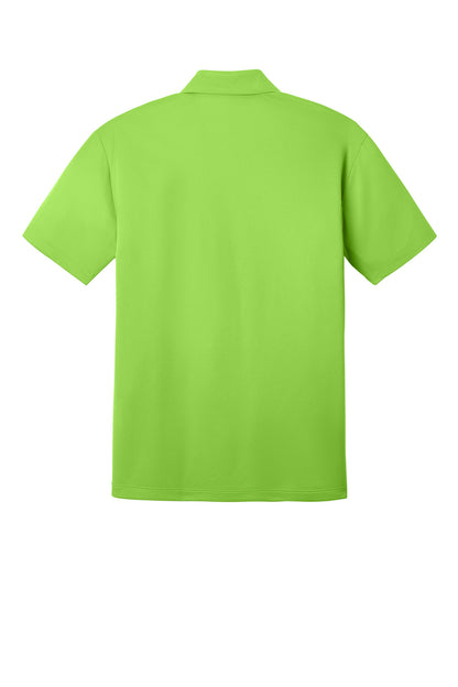 Custom Embroidered Port Authority Polos in Lime