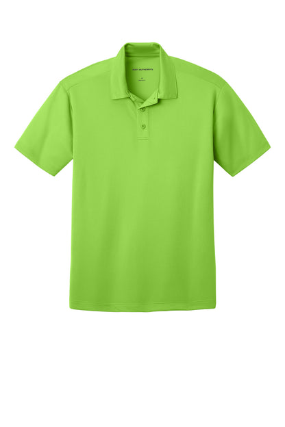 Custom Embroidered Port Authority Polos in Lime