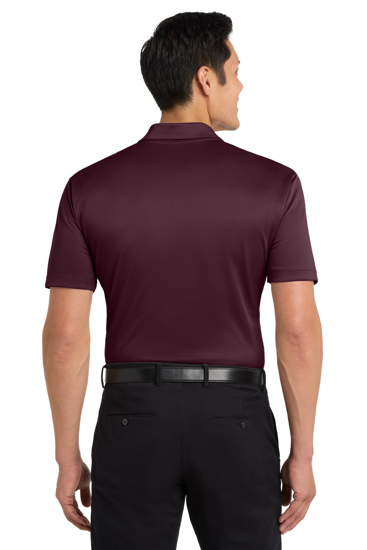 Custom Embroidered Port Authority Polos in Maroon