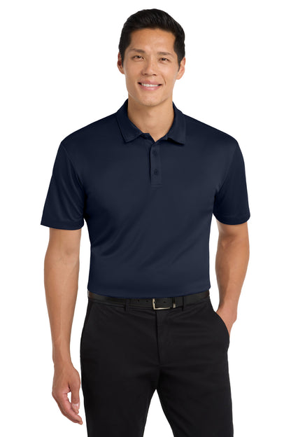 Custom Embroidered Port Authority Polos in Navy