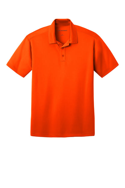 Custom Embroidered Port Authority Polos in Neon Orange