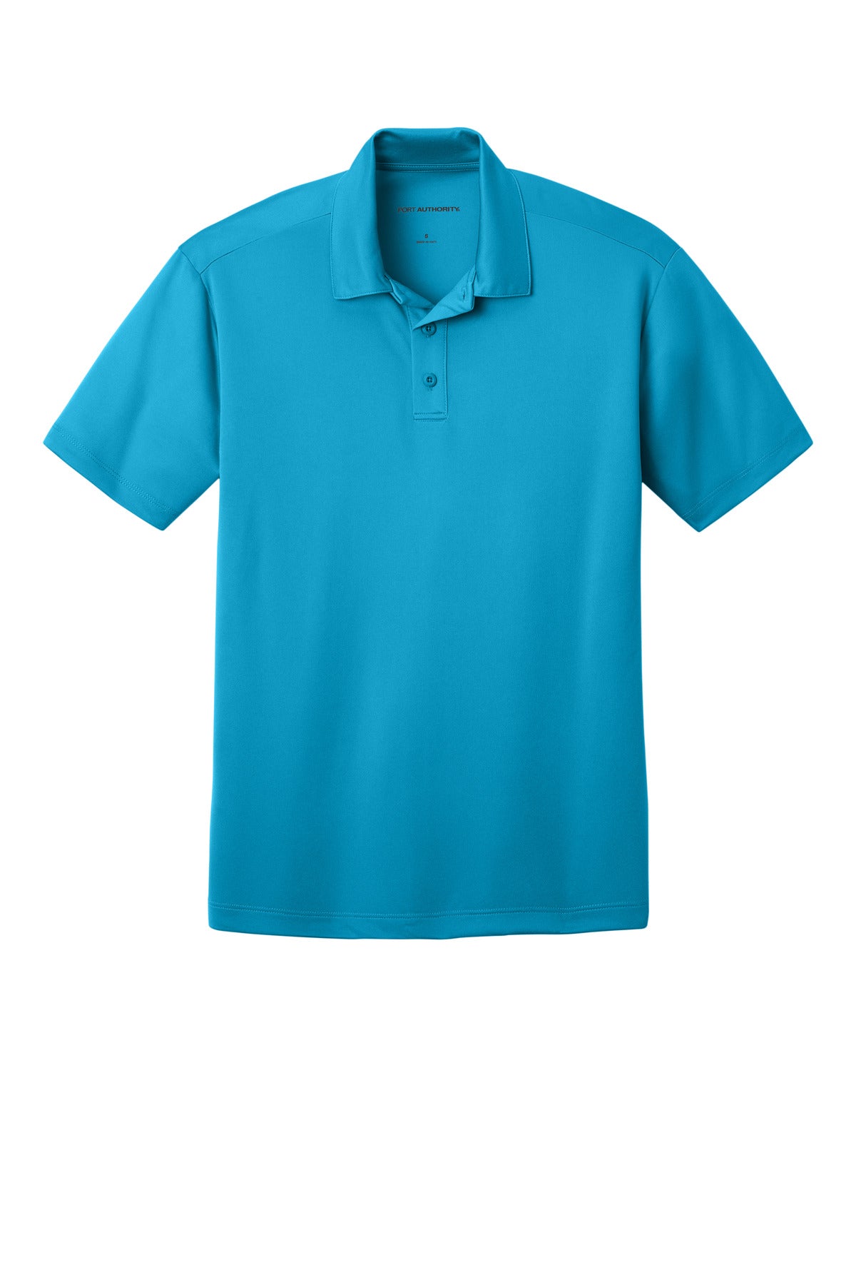 Custom Embroidered Port Authority Polos in Parcel Blue