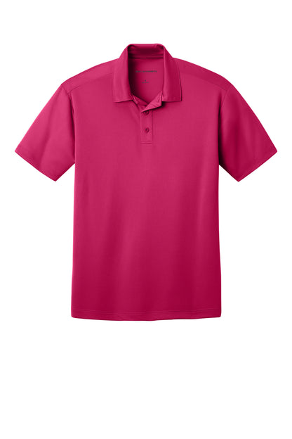 Custom Embroidered Port Authority Polos in Pink Raspberry
