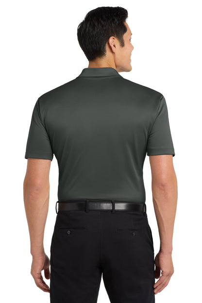 Custom Embroidered Port Authority Tall Silk Touch Performance Polo. TLK540,Steel Grey