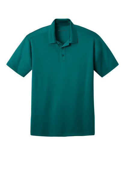 Custom Embroidered Port Authority Polos in Teal Green