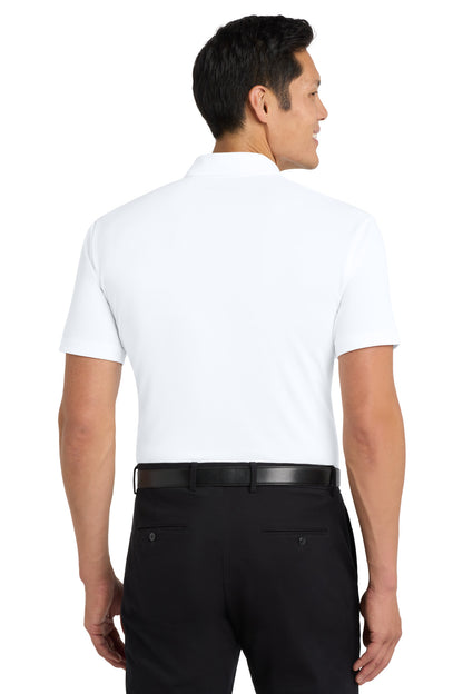 Custom Embroidered Port Authority Silk Touch Performance Polo. K540,White
