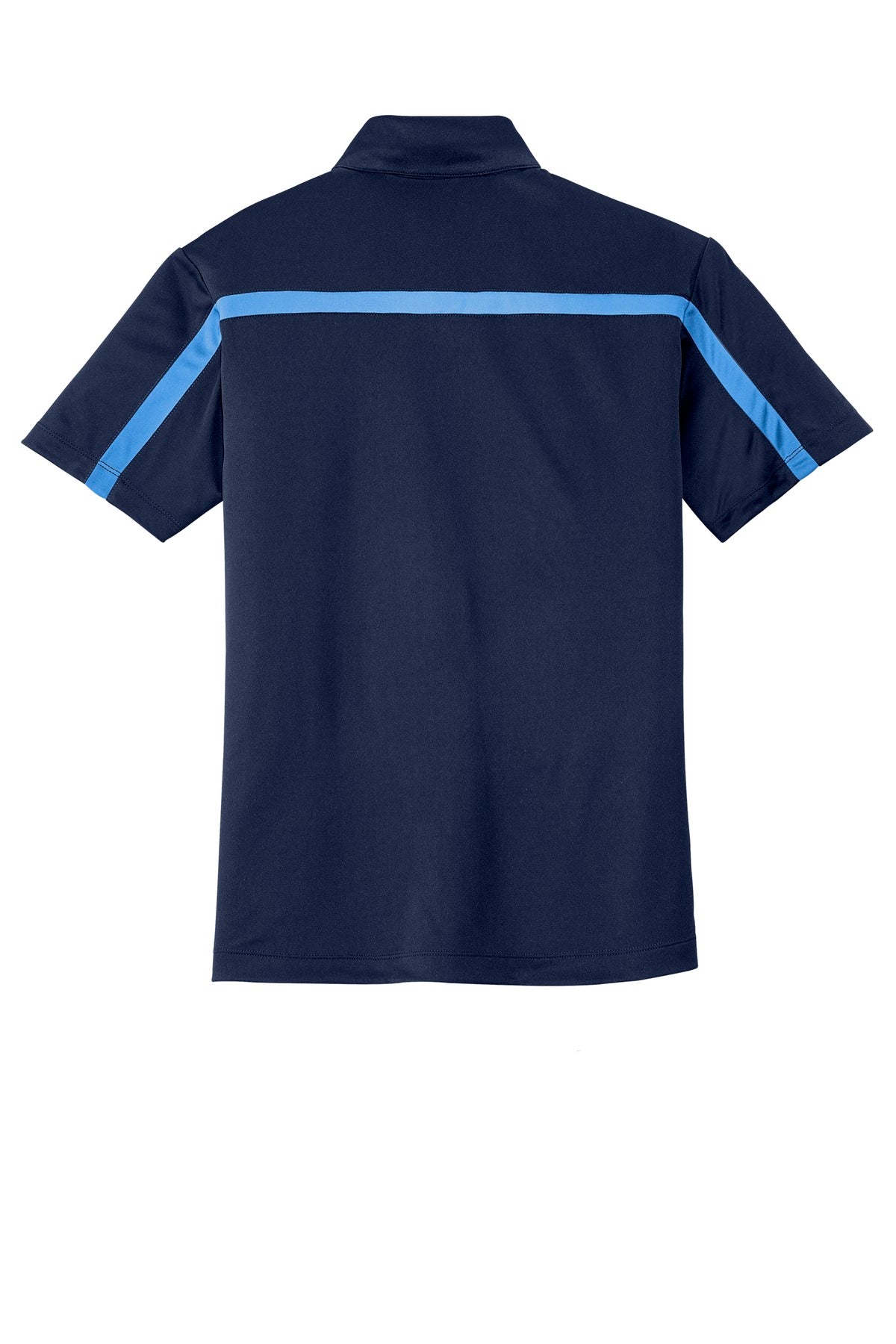 Port Authority Silk Touch Performance Colorblock Stripe Polo. K547