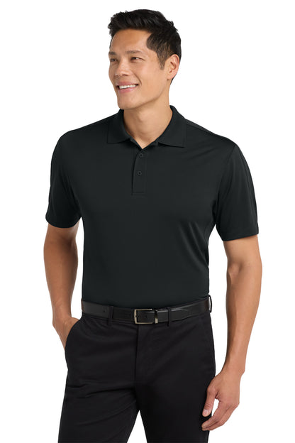 Custom Embroidered Port Authority Polos/Knits in Black