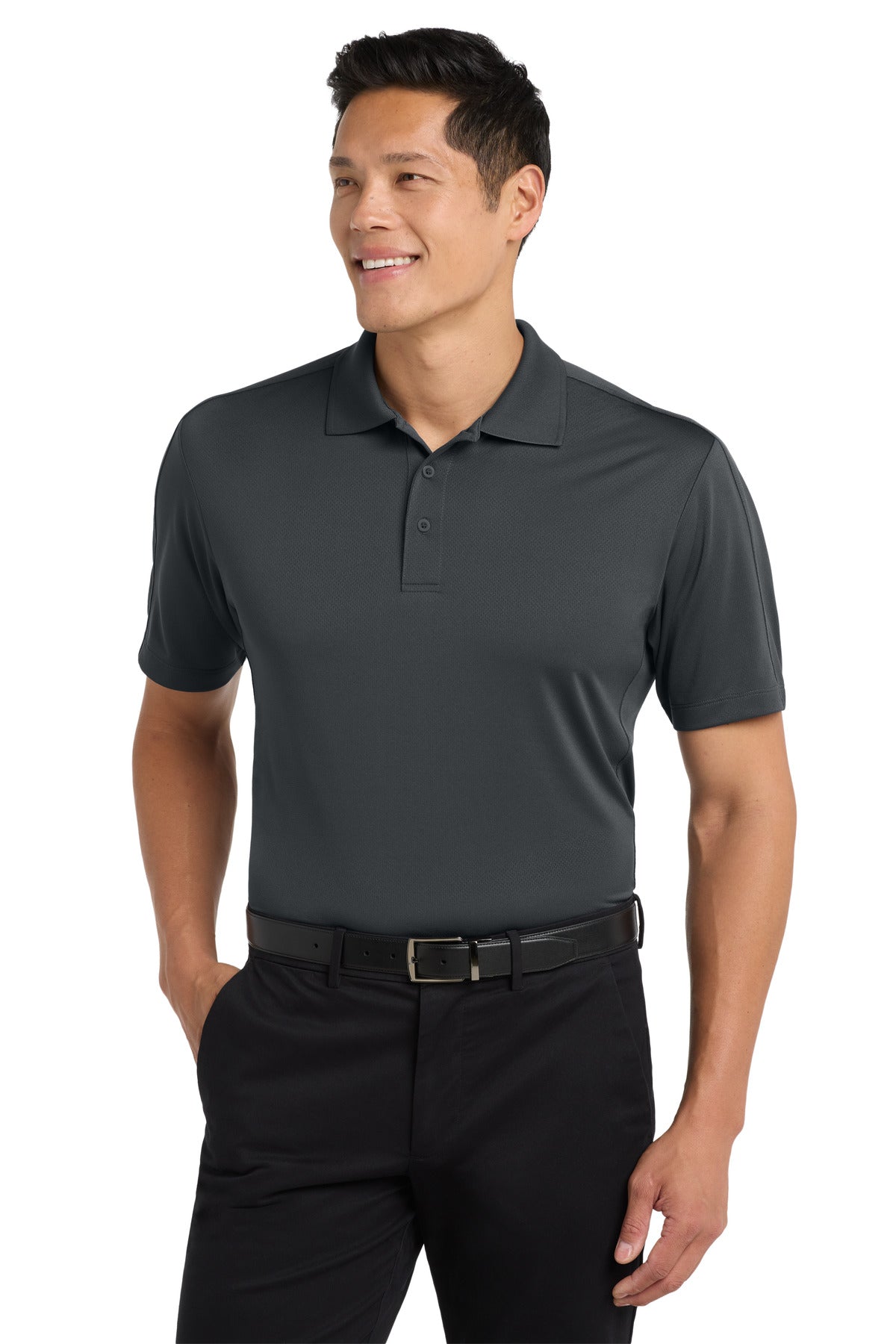 Custom Embroidered Port Authority Polos/Knits in Graphite