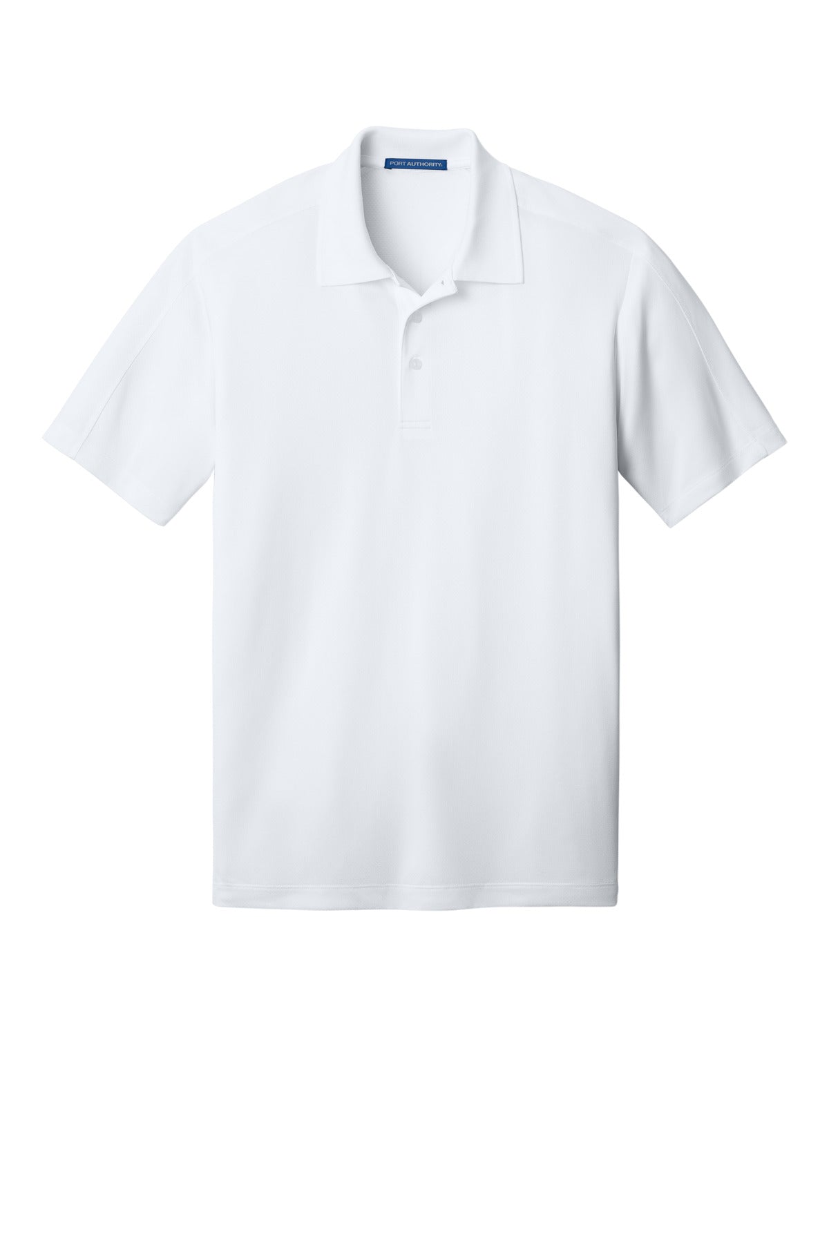 Custom Embroidered Port Authority Polos/Knits in White