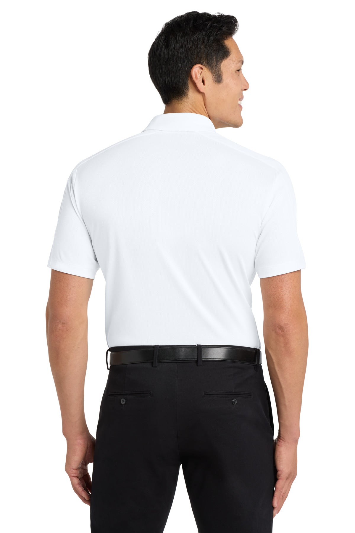 Custom Embroidered Port Authority Polos/Knits in White