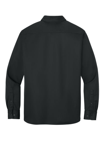Custom Embroidered Port Authority Polos/Knits in Black