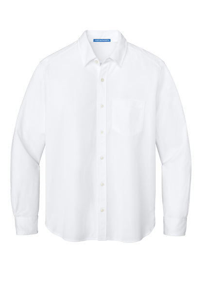 Custom Embroidered Port Authority Polos/Knits in White