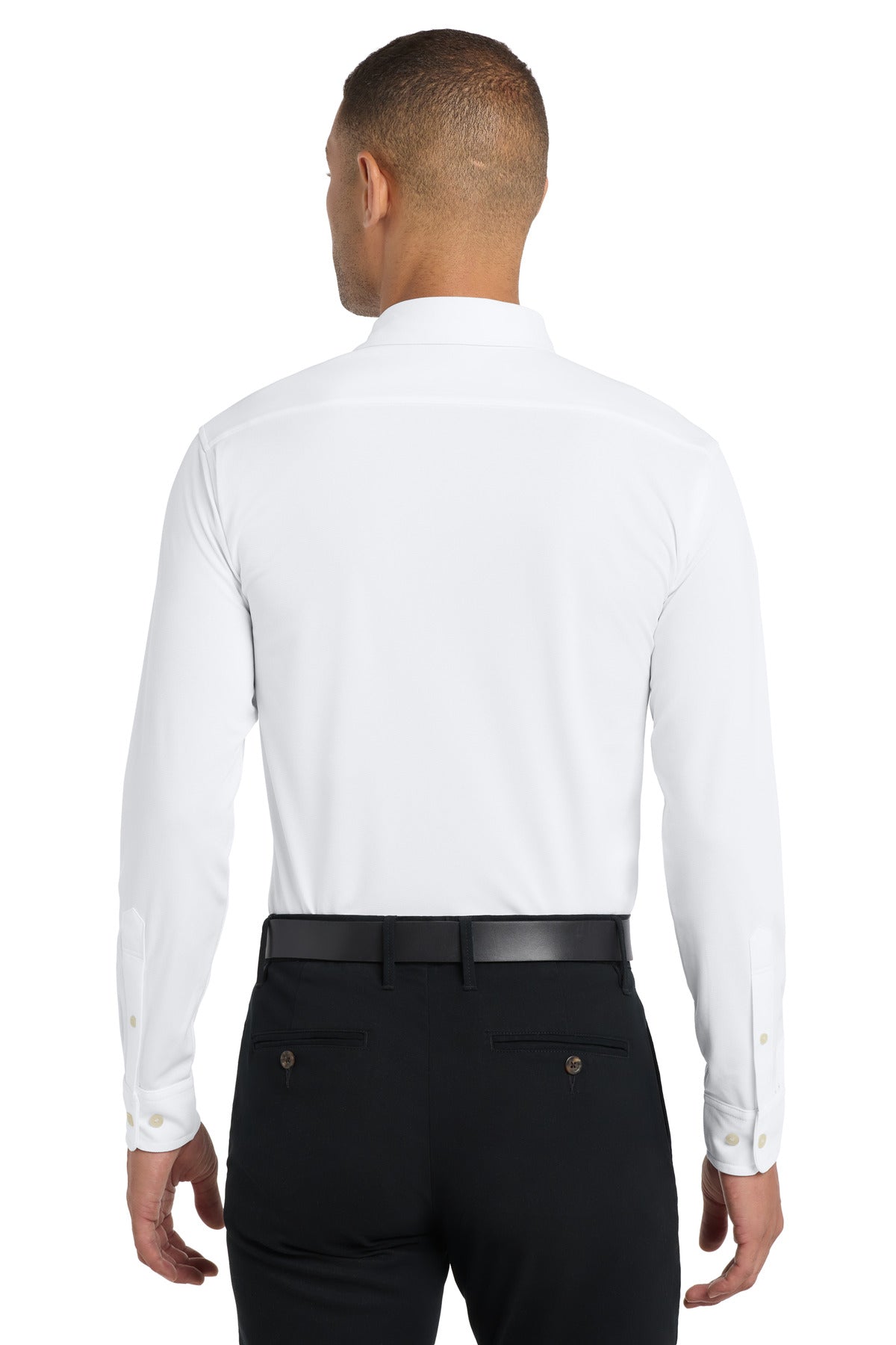 Custom Embroidered Port Authority Polos/Knits in White