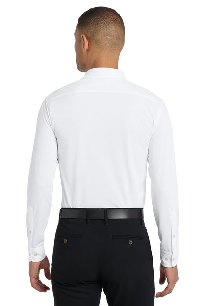 Custom Embroidered Port Authority Polos/Knits in White
