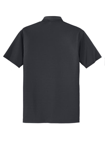 Custom Embroidered Port Authority Polos/Knits in Battleship Grey