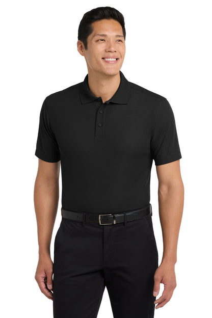 Custom Embroidered Port Authority Polos/Knits in Black