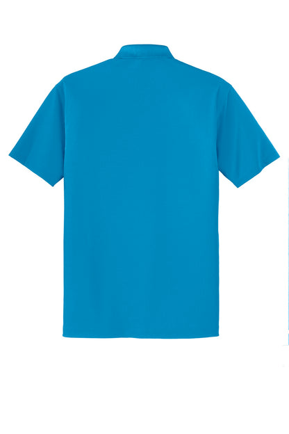Custom Embroidered Port Authority Polos/Knits in Celadon Blue