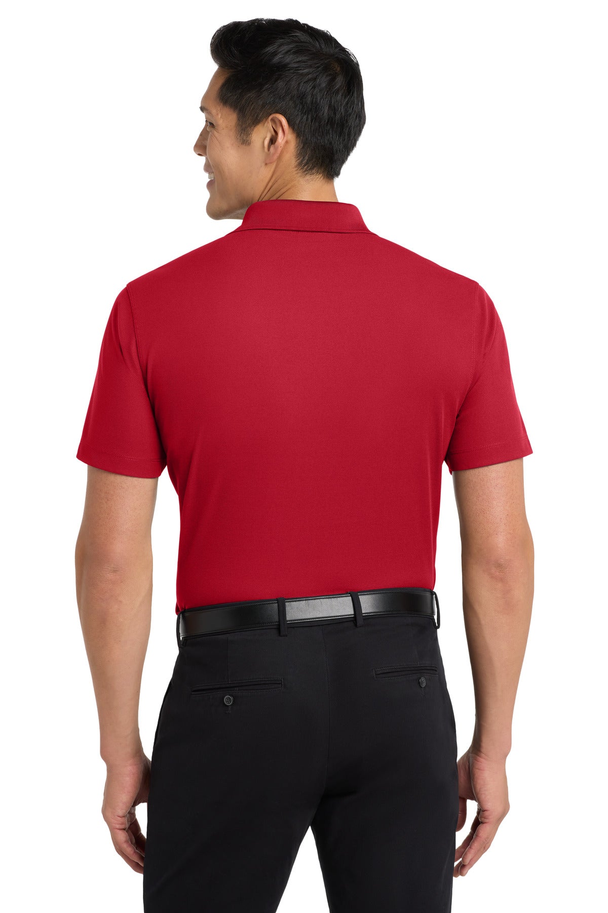 Custom Embroidered Port Authority Polos/Knits in Engine Red