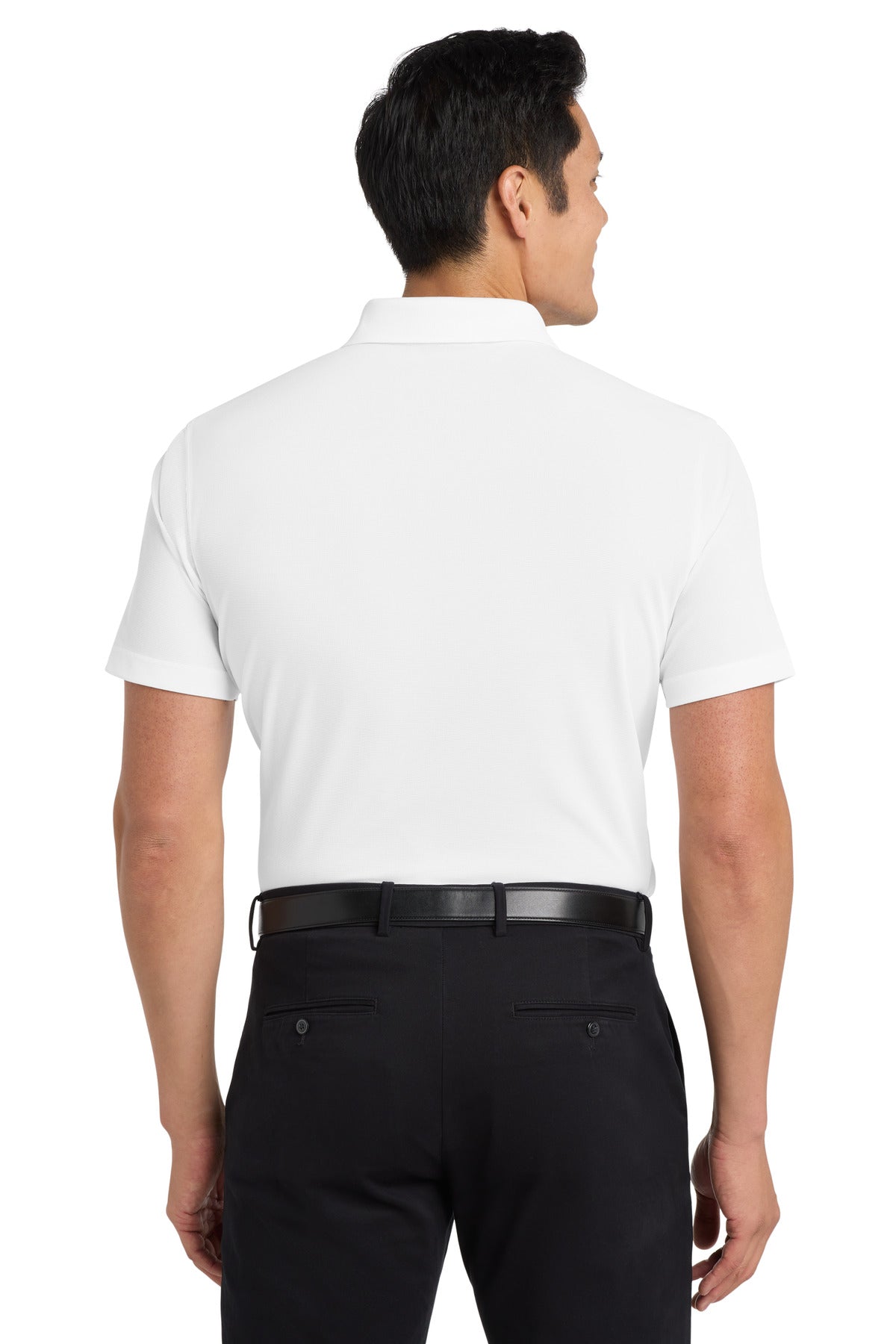 Custom Embroidered Port Authority Polos/Knits in White