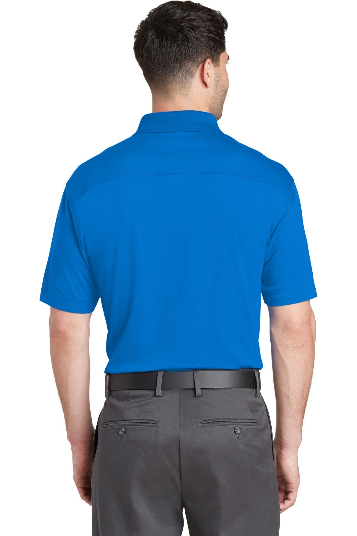 Custom Embroidered Port Authority Rapid Dry Mesh Polo. K573,Skydiver Blue