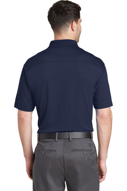 Custom Embroidered Port Authority Rapid Dry Mesh Polo. K573,True Navy