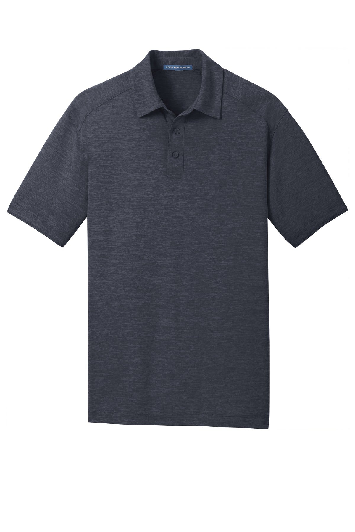 Custom Embroidered Port Authority Polos/Knits in Dark Grey