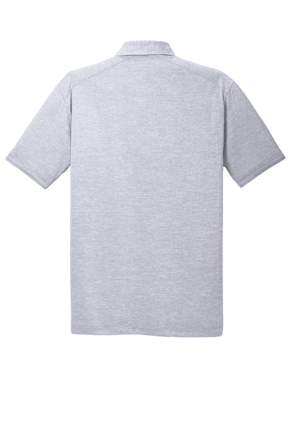 Custom Embroidered Port Authority Polos/Knits in Light Grey