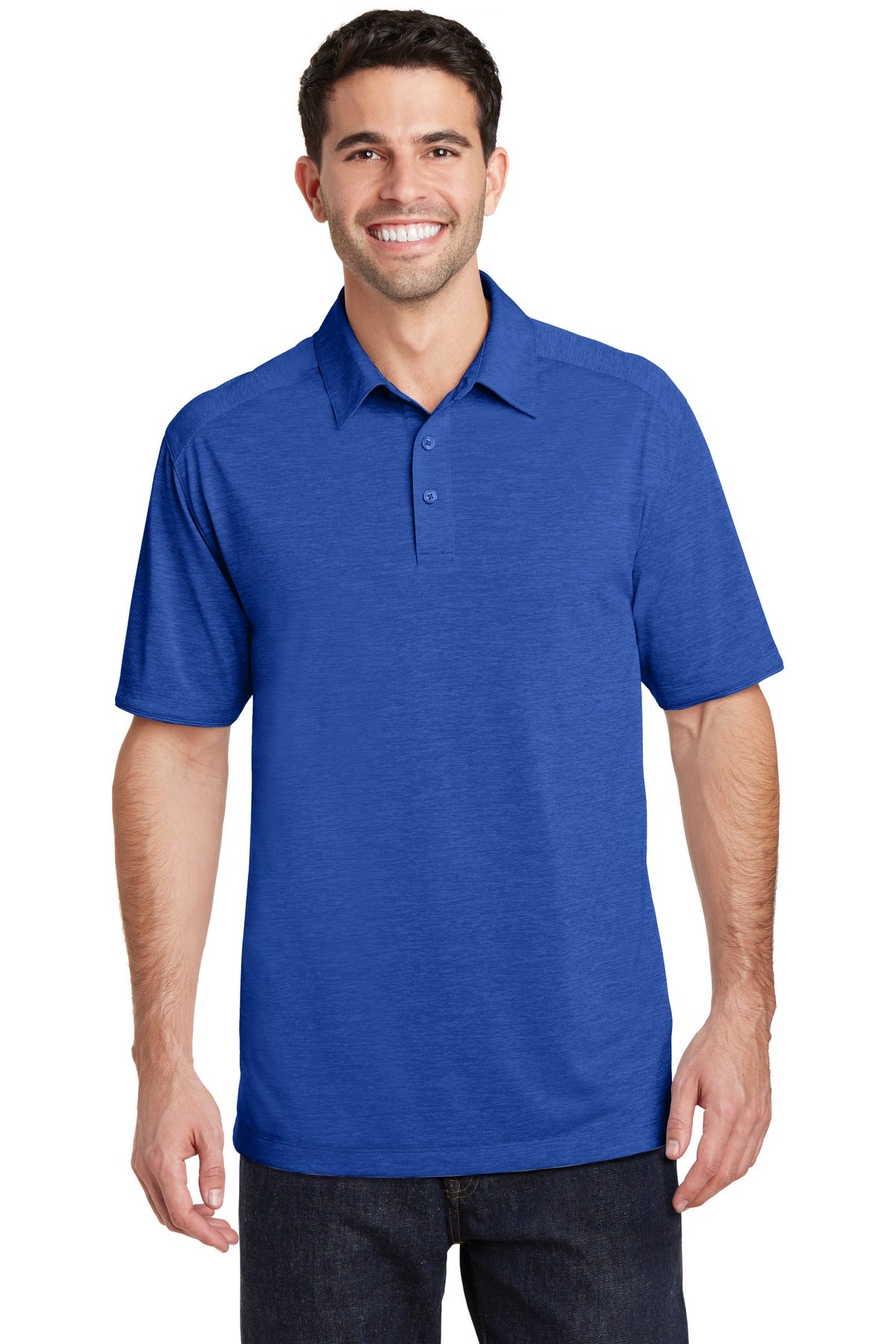 Custom Embroidered Port Authority Polos/Knits in True Royal