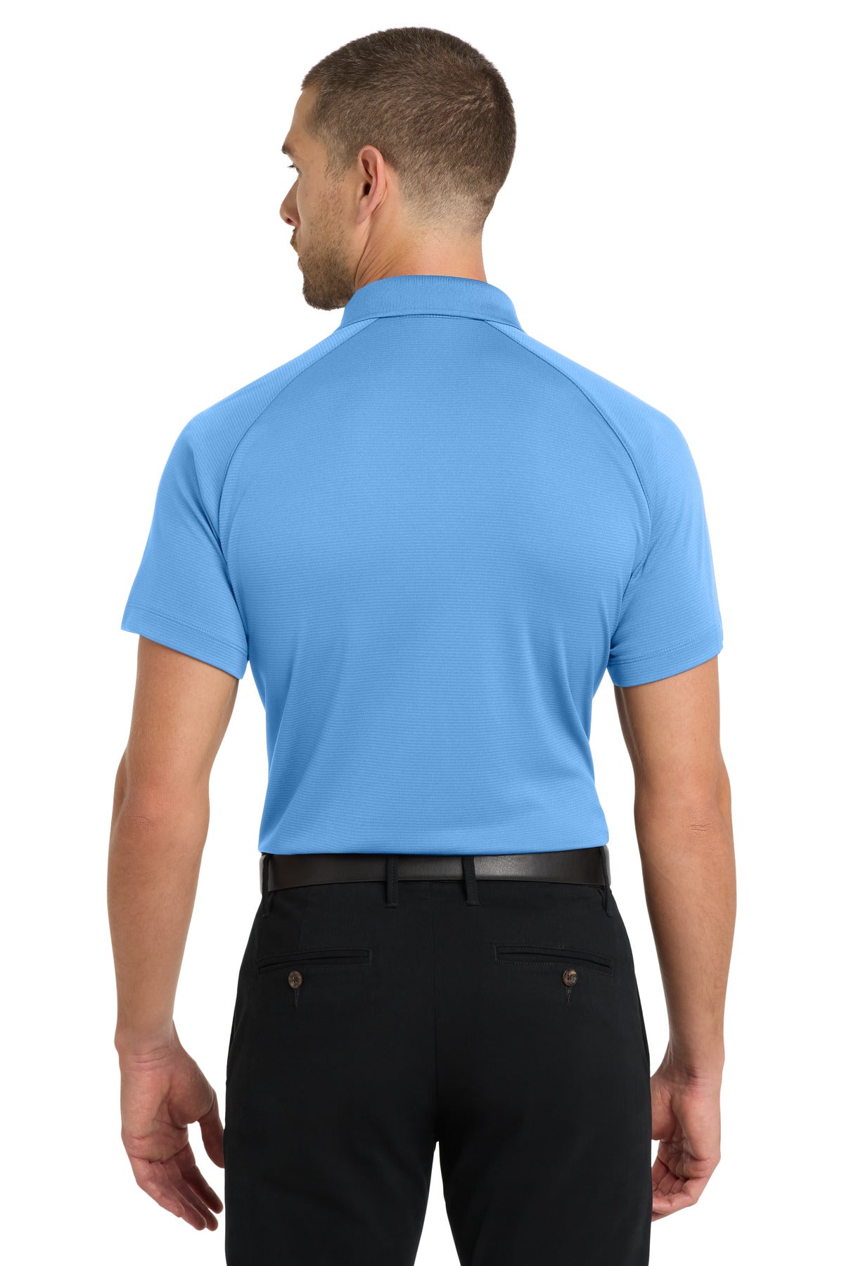 Custom Embroidered Port Authority Polos/Knits in Azure Blue