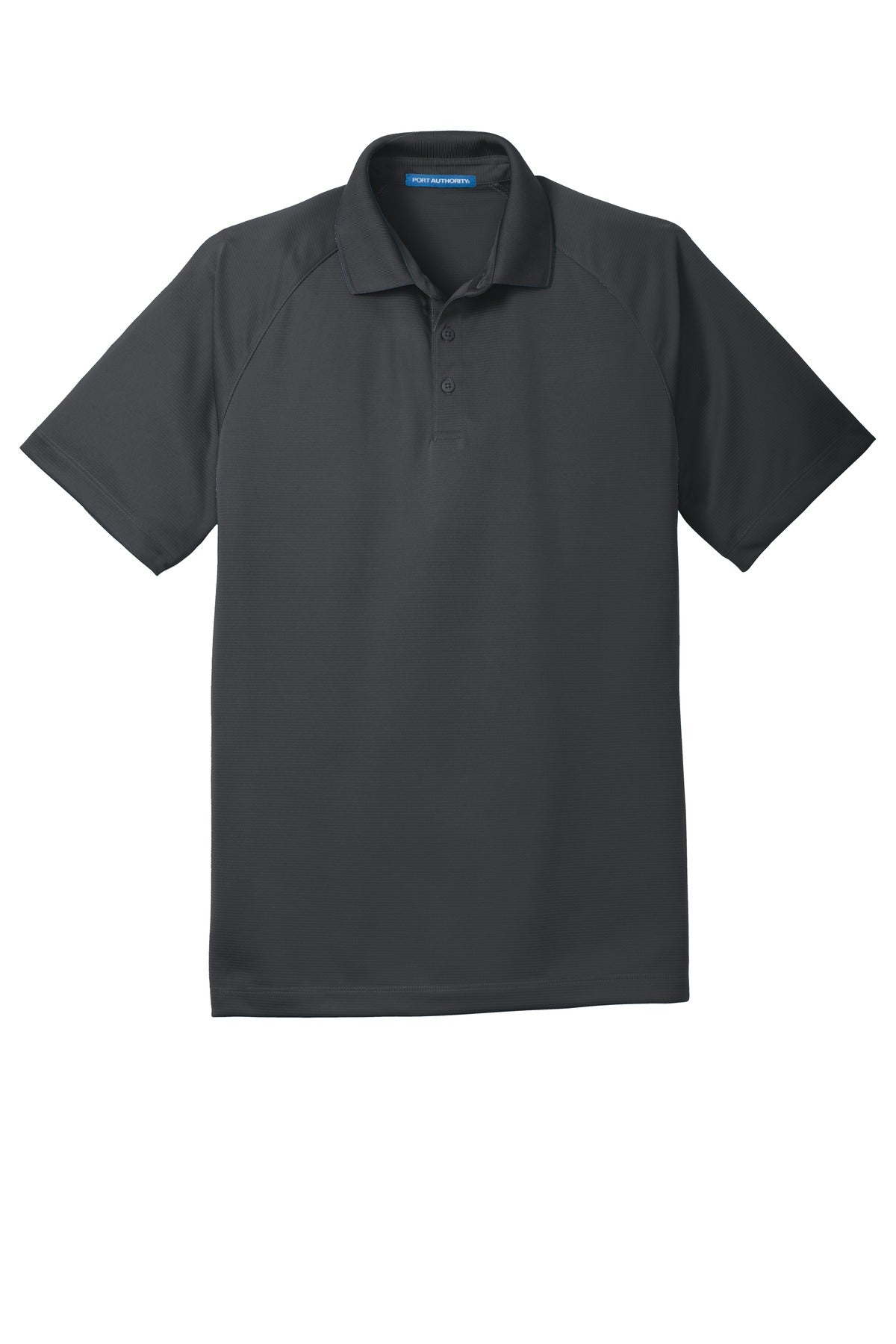 Custom Embroidered Port Authority Polos/Knits in Battleship Grey