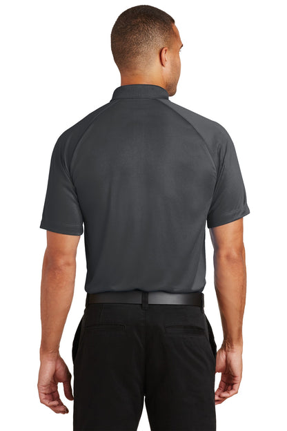 Custom Embroidered Port Authority Crossover Raglan Polo. K575,Battleship Grey