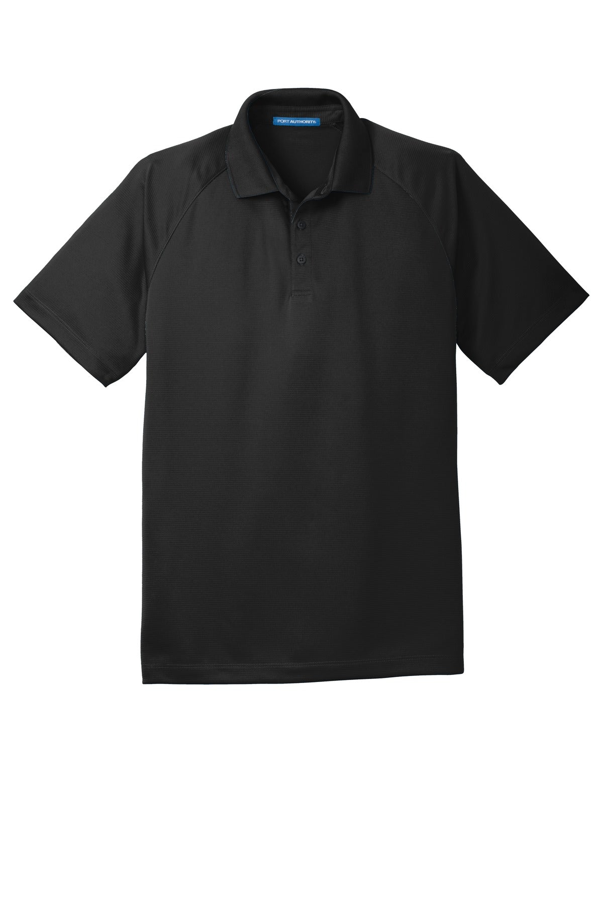 Custom Embroidered Port Authority Polos/Knits in Black