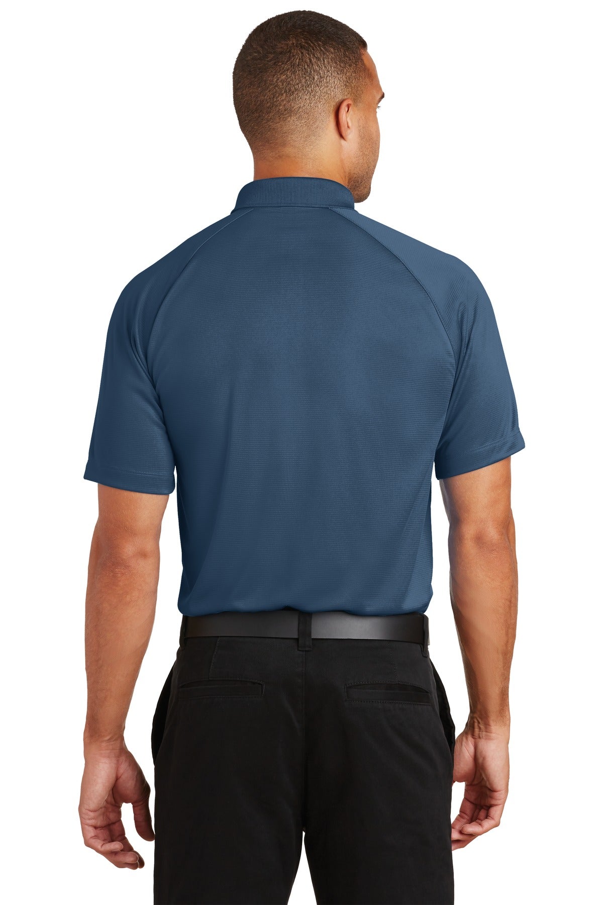 Custom Embroidered Port Authority Crossover Raglan Polo. K575,Regatta Blue