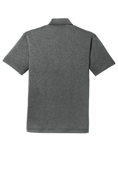 Custom Embroidered Port Authority Polos/Knits in Charcoal Heather