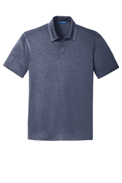 Custom Embroidered Port Authority Polos/Knits in True Navy Heather