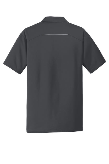 Custom Embroidered Port Authority Polos/Knits in Battleship Grey