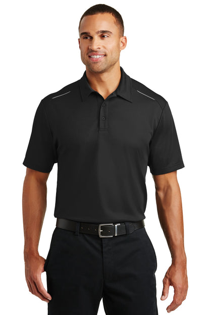 Custom Embroidered Port Authority Polos/Knits in Black