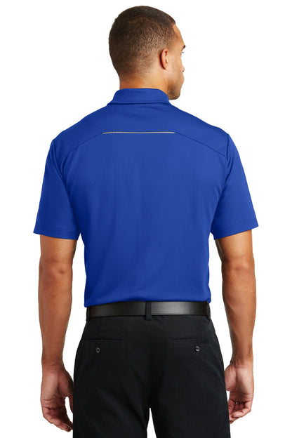 Custom Embroidered Port Authority Pinpoint Mesh Polo. K580,True Royal