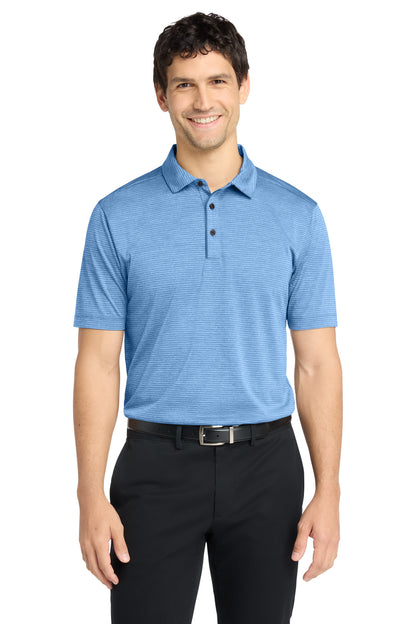 Custom Embroidered Port Authority Polos/Knits in Carolina Blue