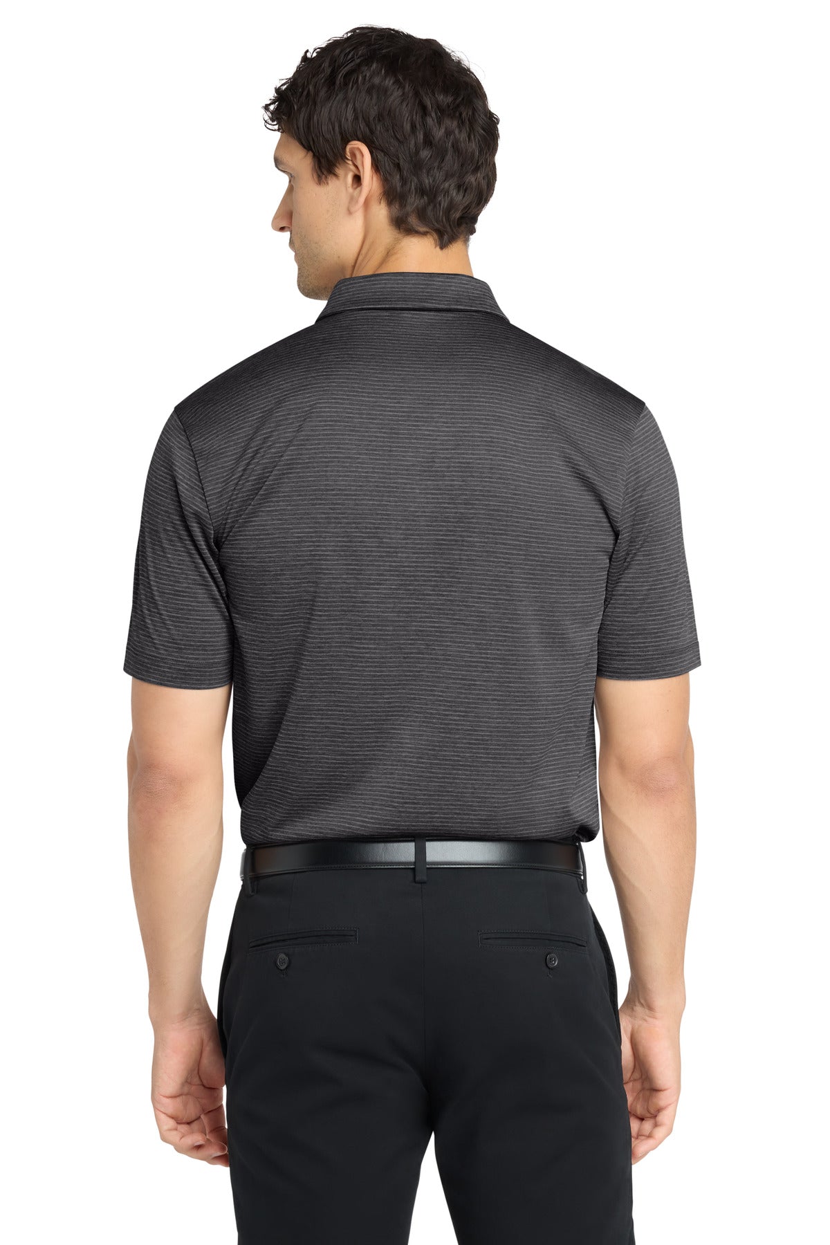 Custom Embroidered Port Authority Polos/Knits in Deep Black