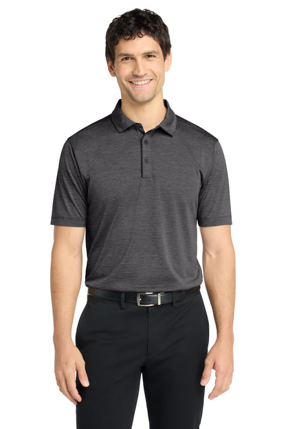 Custom Embroidered Port Authority Polos/Knits in Deep Black